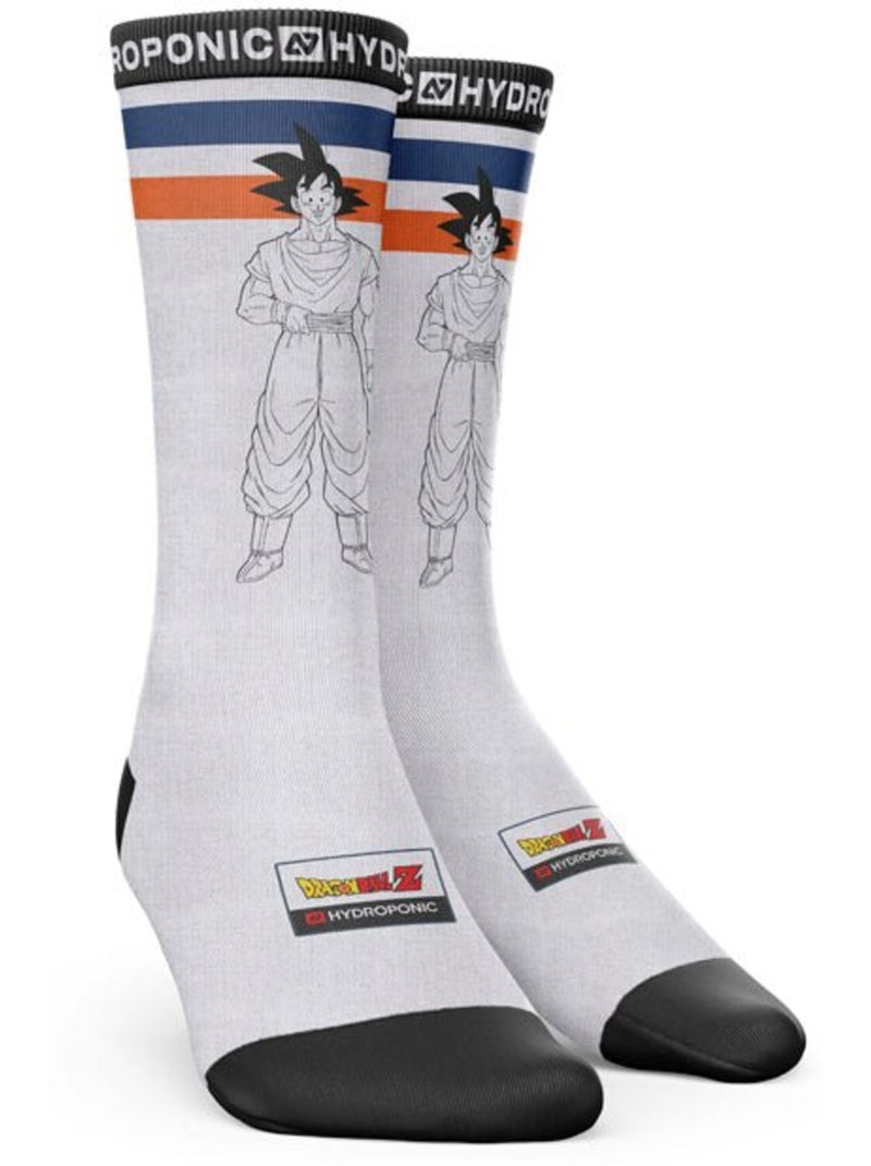 Chaussettes - Dragon Ball Z ™ - San Goku Blanc - Kiabi