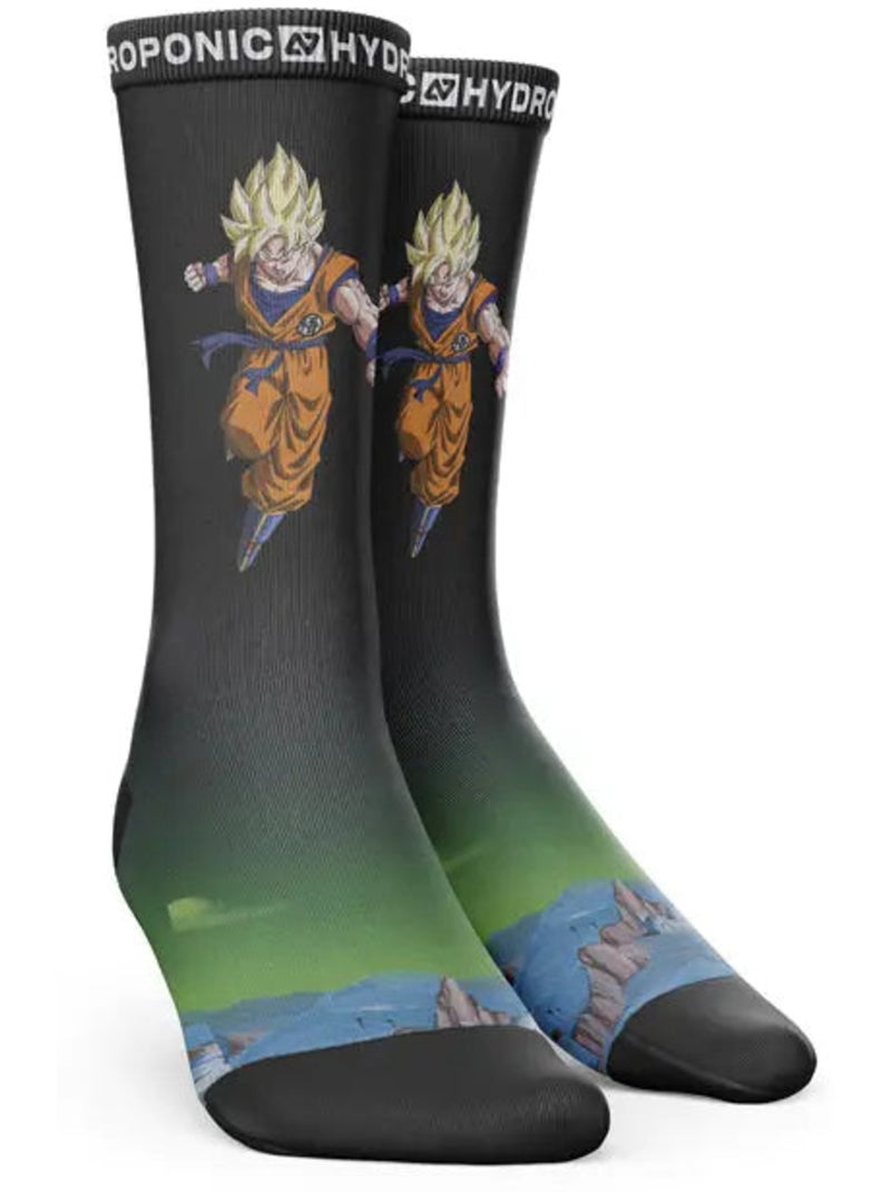 Chaussettes - Dragon Ball Z ™ - Super Saiyan Noir - Kiabi