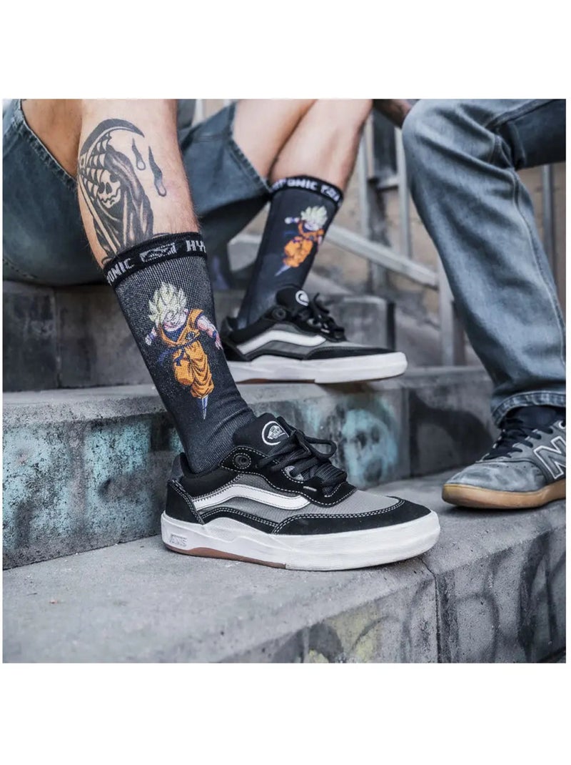 Chaussettes - Dragon Ball Z ™ - Super Saiyan Noir - Kiabi