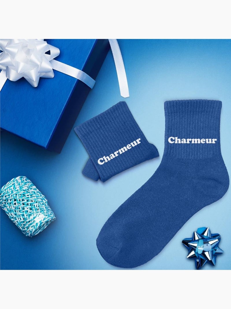 Chaussettes - Enfant - Charmeur Bleu - Kiabi