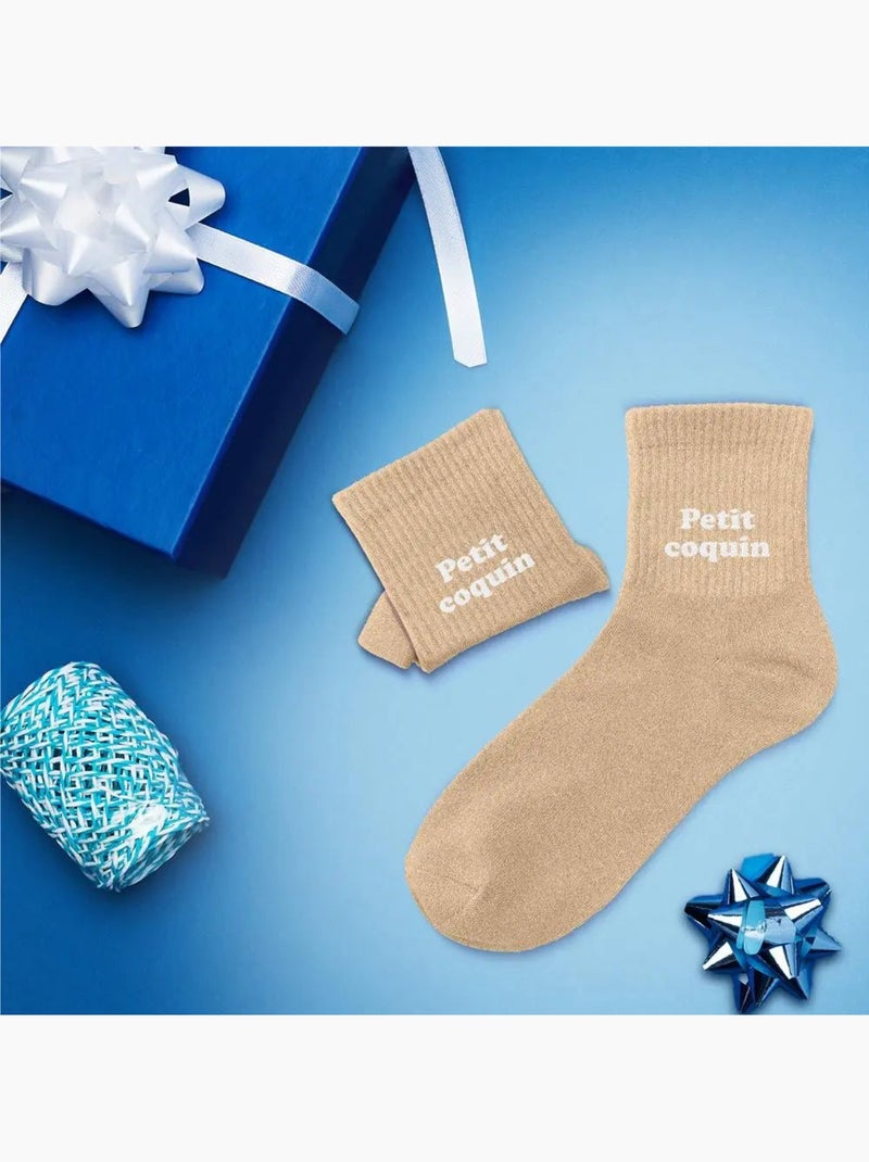 Chaussettes - Enfant - Petit Coquin Beige - Kiabi