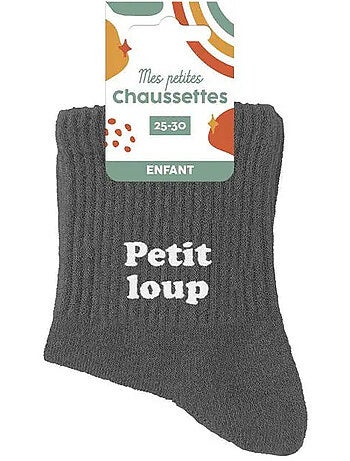 Chaussettes - Enfant - Petit Loup