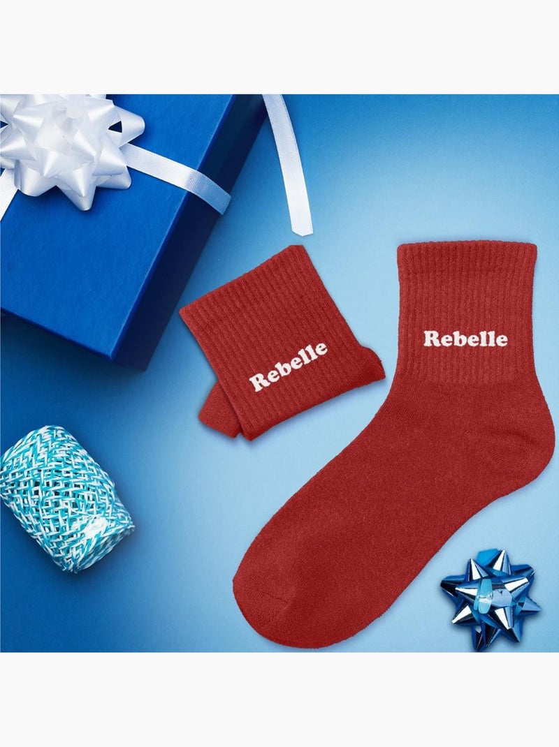 Chaussettes - Enfant - Rebelle Rouge - Kiabi