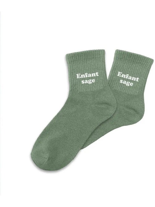 Chaussettes - Enfant - Sage - Kiabi