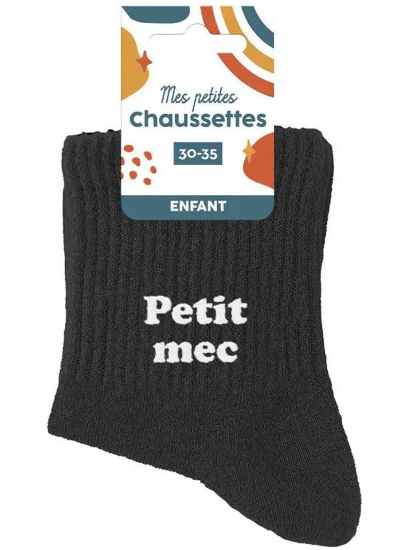 Chaussettes - Enfant Petit - Mec Noir - Kiabi