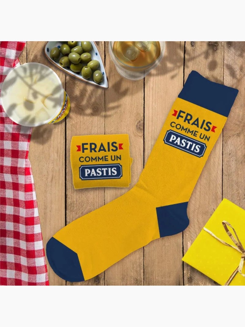 Chaussettes - Frais Comme Un Pa... Jaune - Kiabi