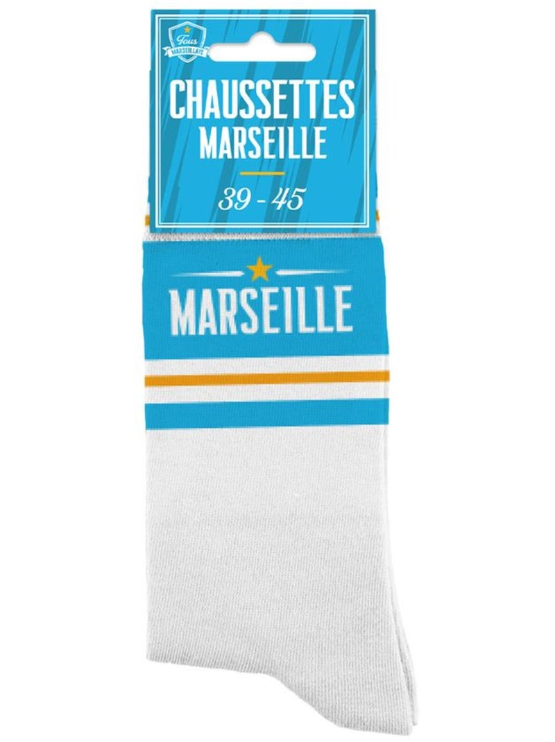 Chaussettes - Marseille Blanc - Kiabi