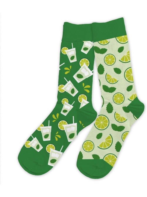 Chaussettes -  Mojito / Citron - Kiabi