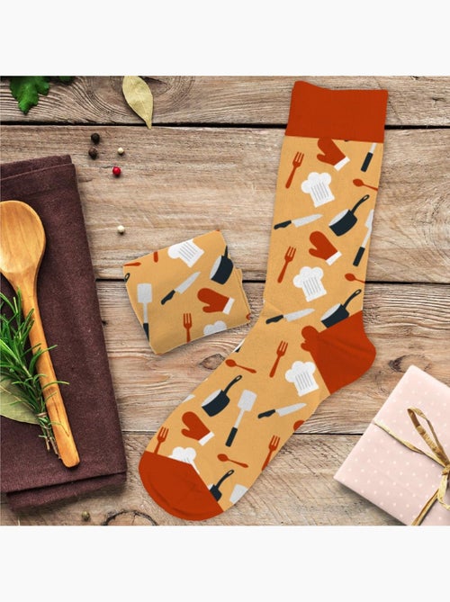 Chaussettes - Passion Cuisine - Kiabi