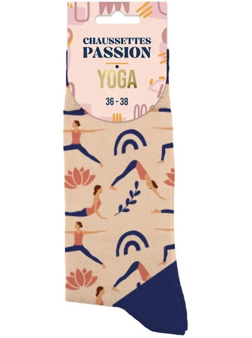 Chaussettes - Passion Yoga - Kiabi
