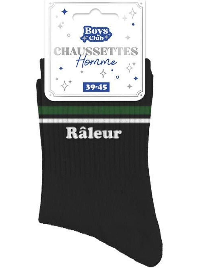 Chaussettes - Râleur Noir - Kiabi