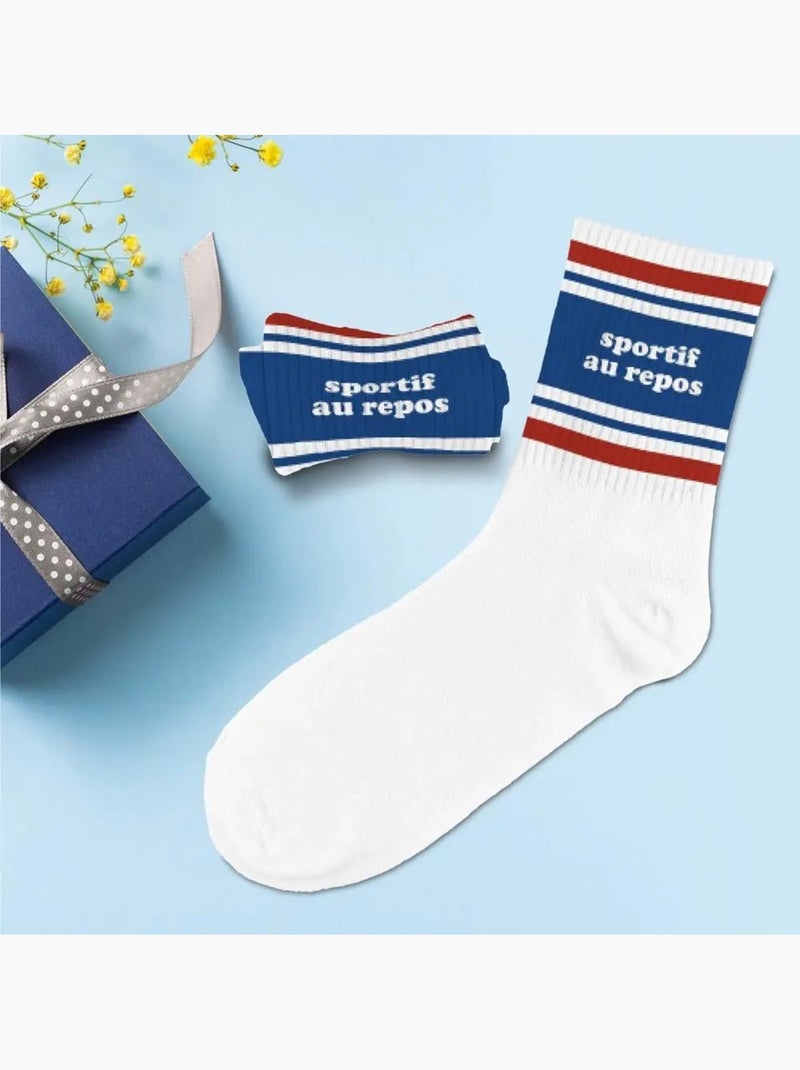 Chaussettes - Sportif au repos Blanc - Kiabi