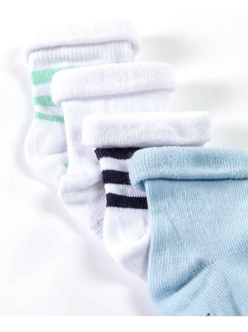 Chaussettes - Terre de Marins Bleu Bleu - Kiabi