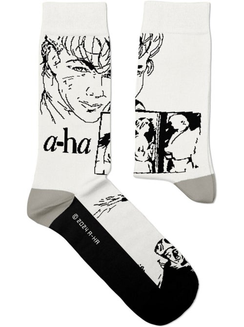 Chaussettes A-HA, Take On Me - Kiabi