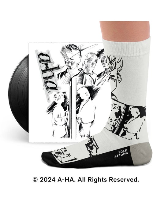 Chaussettes A-HA, Take On Me - Kiabi