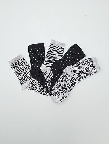 Chaussettes à motifs