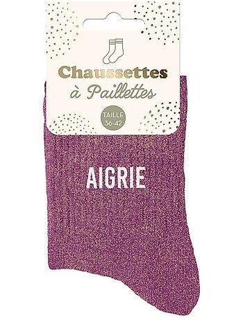 Chaussettes à Paillettes - Aigrie