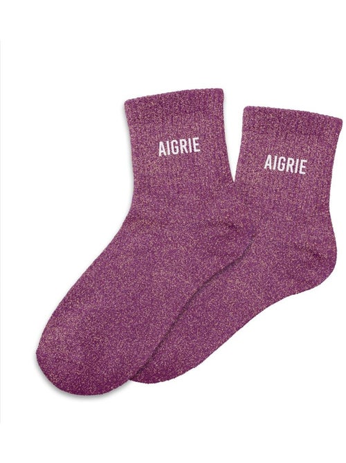 Chaussettes à Paillettes - Aigrie - Kiabi