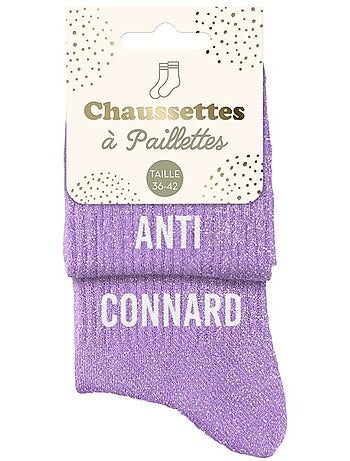 Chaussettes à Paillettes - Anti Connard