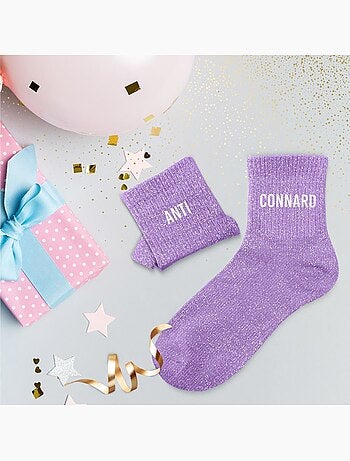 Chaussettes à Paillettes - Anti Connard
