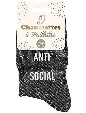 Chaussettes à Paillettes - Anti Social