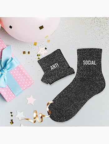 Chaussettes à Paillettes - Anti Social