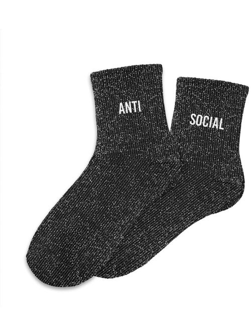 Chaussettes à Paillettes - Anti Social - Kiabi