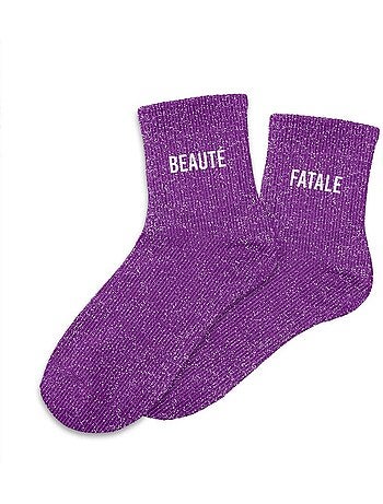 Chaussettes à Paillettes - Beauté Fatale