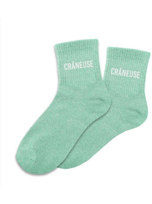 Chaussettes à Paillettes - Crâneuse - Kiabi