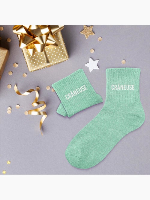 Chaussettes à Paillettes - Crâneuse - Kiabi