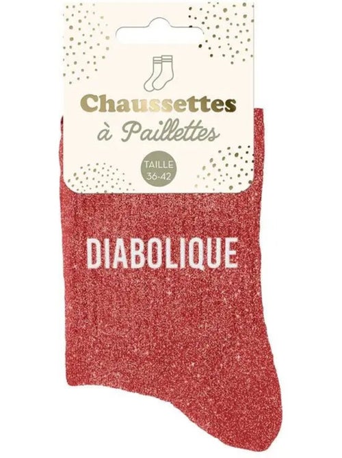 Chaussettes à Paillettes - Diabolique - Kiabi