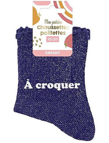 Chaussettes à Paillettes - Enfant - À Croquer