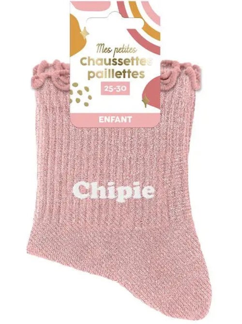 Chaussettes à Paillettes - Enfant - Chipie - Kiabi Chaussettes à Paillettes - Enfant - Chipie - Kiabi