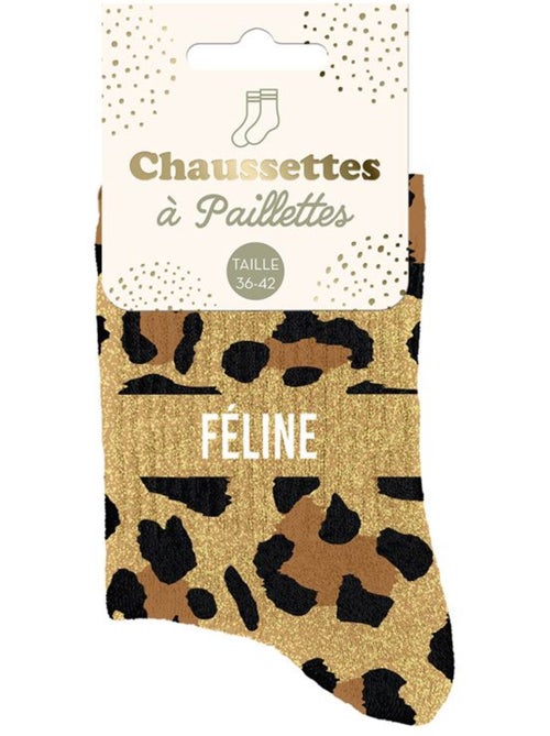 Chaussettes à Paillettes - Féline - Kiabi