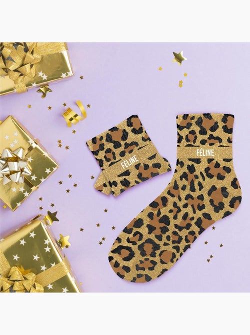 Chaussettes à Paillettes - Féline - Kiabi