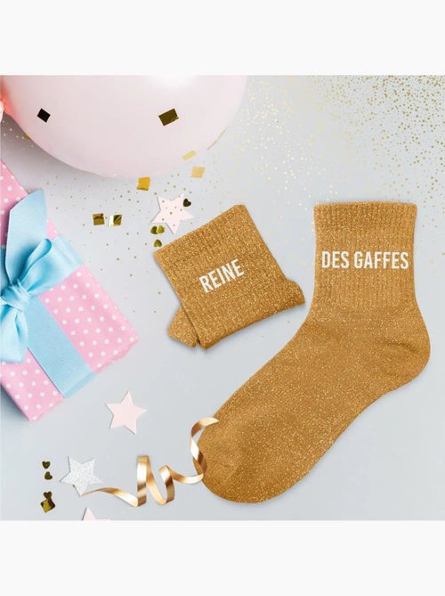 Chaussettes à Paillettes - Reine Des Gaffes - Kiabi