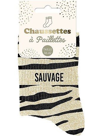 Chaussettes à Paillettes - Sauvage