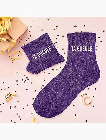 Chaussettes à Paillettes - Ta Gueule