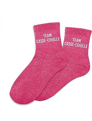Chaussettes à Paillettes - Team Casse Couille