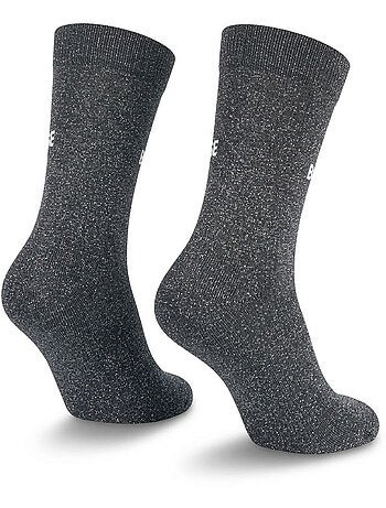 Chaussettes à paillettes Femme Message Humoristique