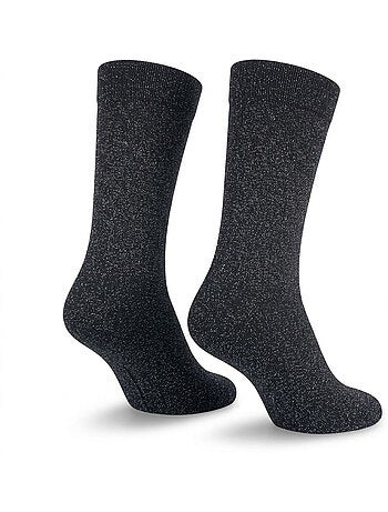 Chaussettes à paillettes Femme Message Humoristique