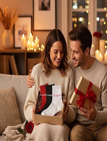 Chaussettes à paillettes Femme Message Humoristique Pack de 12 Paires surprise