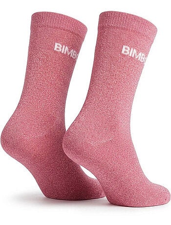 Chaussettes à paillettes Femme Message Humoristique