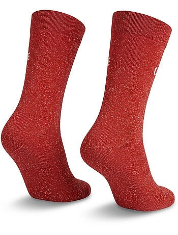 Chaussettes à paillettes Femme Message Humoristique