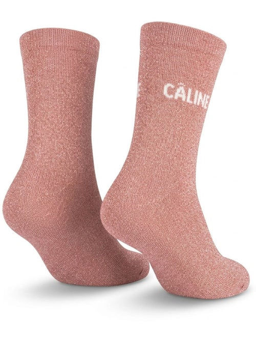 Chaussettes à paillettes Femme Message Humoristique - Kiabi