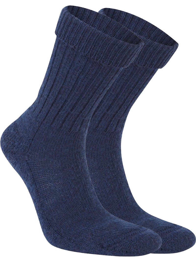 Chaussettes à revers pour chaussures montantes hiker - craghoppers Bleu marine - Kiabi