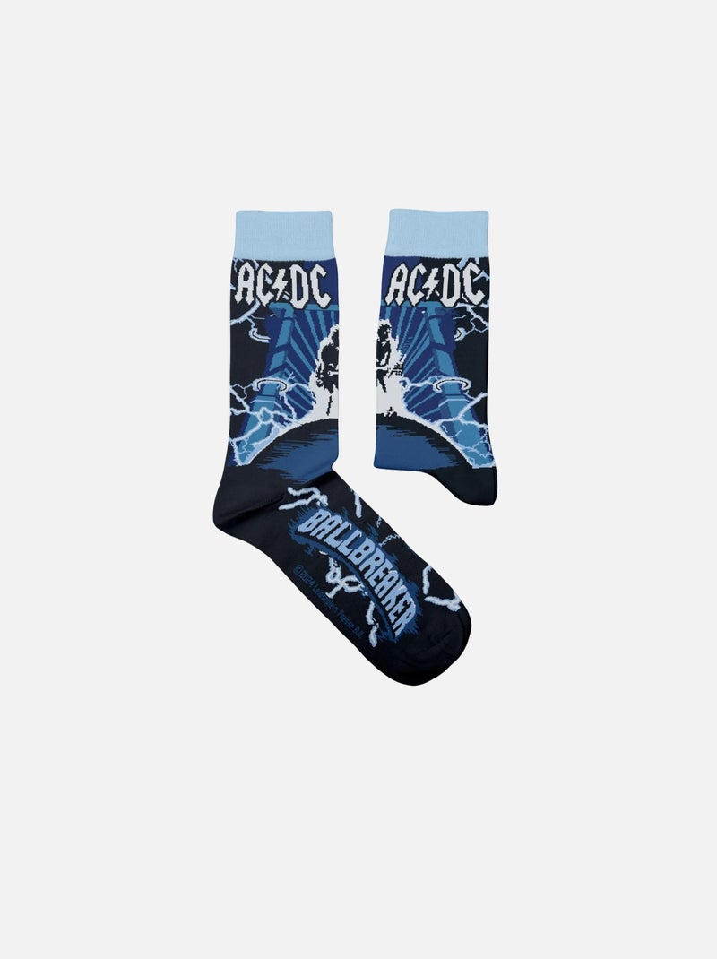 Chaussettes AC/DC, Ballbreaker Bleu - Kiabi