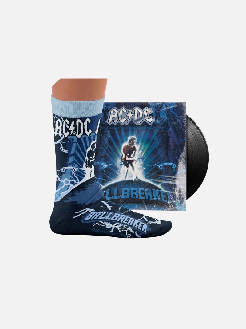 Chaussettes AC/DC, Ballbreaker Bleu - Kiabi