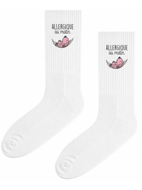 Chaussettes ALLERGIQUE AU MATIN - Kiabi Chaussettes ALLERGIQUE AU MATIN - Kiabi