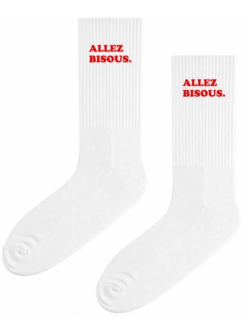 Chaussettes ALLEZ BISOUS - Kiabi Chaussettes ALLEZ BISOUS - Kiabi